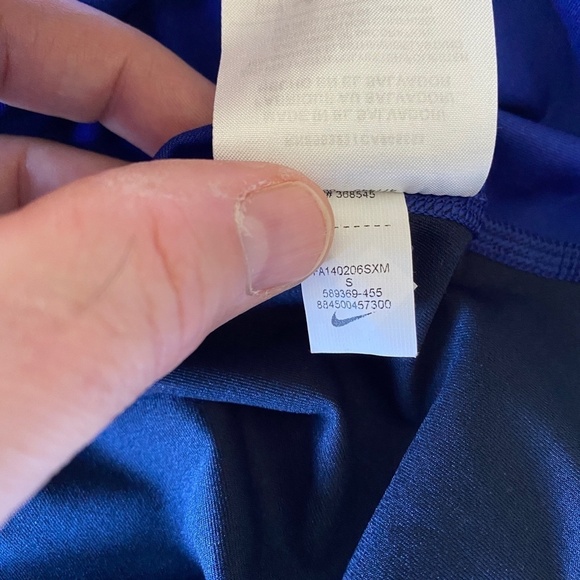 Nike‎ Pro Women's Blue/Purple Athletic Performance Running Tank Top Size Small - Picture 8 of 11